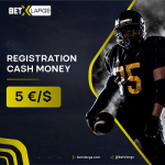 BetXLarge - 5 $/Euro No Deposit SportsBetting Bonus and 100% Deposit Bonus up to 350 $/Euro