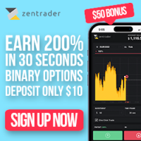 Zentrader Binary Options 50$ CashBack Bonus